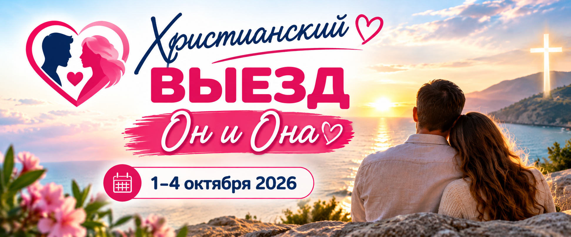 Христианский выезд Он и Она — 1–4 октября 2026 года